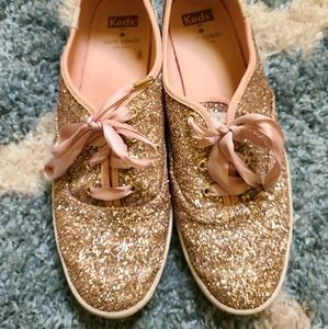 Kate Spade Rose Gold Keds